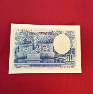 Billete 50 1935 Serie A S/C Ramon y Cajal