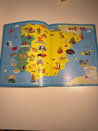 Puzzle y Atlas de Europa Usborne