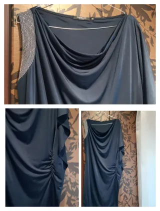 Vestido fiesta Studio Classics negro talla XL