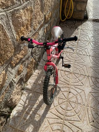 Bicicleta infantil rosa