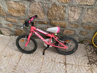 Bicicleta infantil rosa