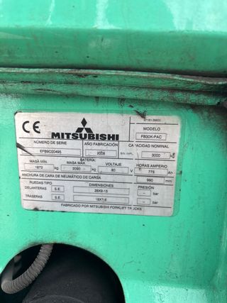 Carretilla elevadora MITSUBISHI FB30