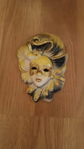Máscara Veneciana de porcelana/escayola