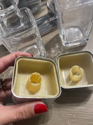 Oliera Design Sergio Asti Vetro Metallo