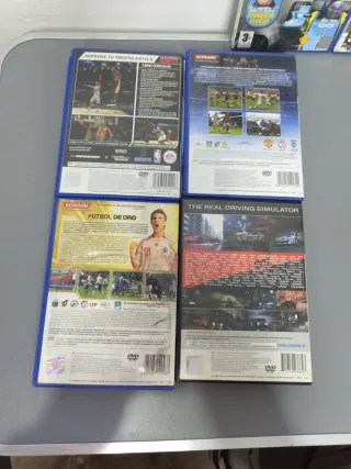 Lote 110Juegos PS2 (PES, FIFA, God of War, etc.)