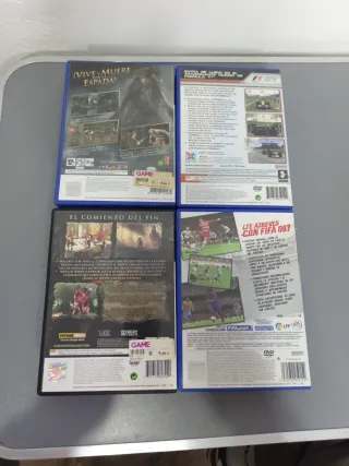 Lote 110Juegos PS2 (PES, FIFA, God of War, etc.)