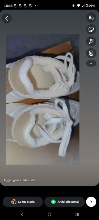 VERO AFFARE...!!!Sneakers donna beige/panna