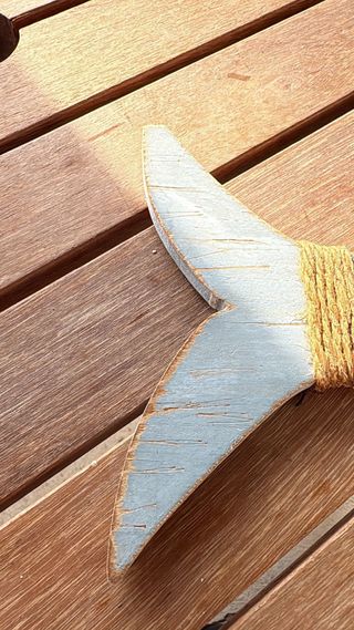 Figura Pez Decorativo Madera