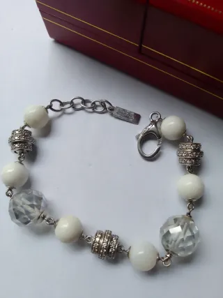 Pulsera Plata y Circonitas