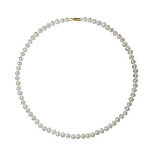 Collar Perlas Cultivadas Cierre Oro