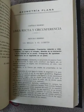 ELEMENTOS ARITMETICA Y ÁLGEBRA y CURSO GEOM. TRIG