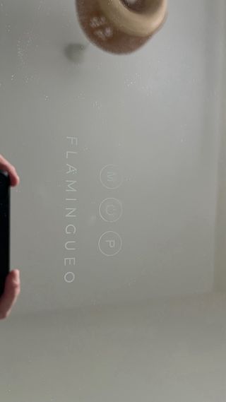 Espejo de tocador con luces LED