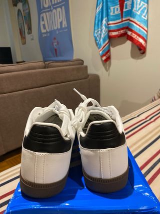 Adidas Samba Blancas y Negras