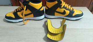 Nike Dunk High Retro Negro Amarillo