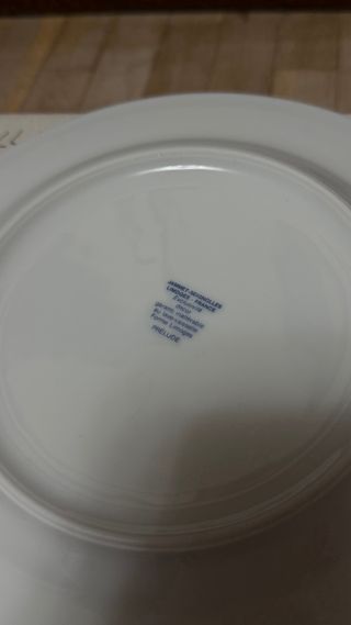 Jammet Seignolles Limoges Platos Porcelana 8.5