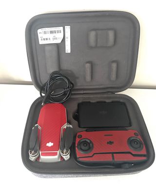 Dron DJI Mavic Mini Rojo y Negro