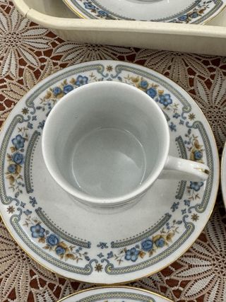 10 Tazzine da Caffè in Porcellana