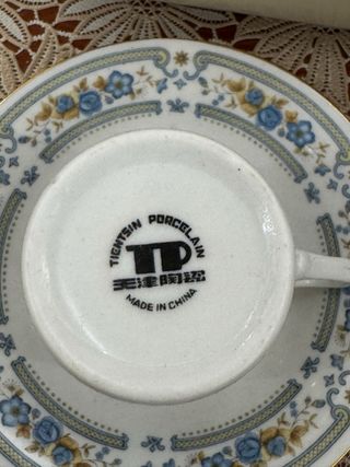 10 Tazzine da Caffè in Porcellana