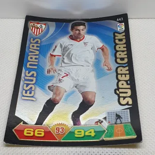 ⚽️ CROMO DE FUTBOL JESÚS NAVAS SUPER CRACK 2011-12