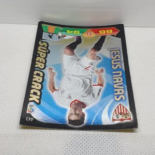 ⚽️ CROMO DE FUTBOL JESÚS NAVAS SUPER CRACK 2011-12