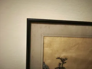 Cuadro Bordado Seda Oriental La Pinacoteca Bcn