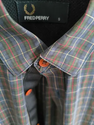 Camisa Fred Perry Cuadros Talla XS/S