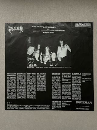 Vinilo de Benediction “The Grand Leveller”