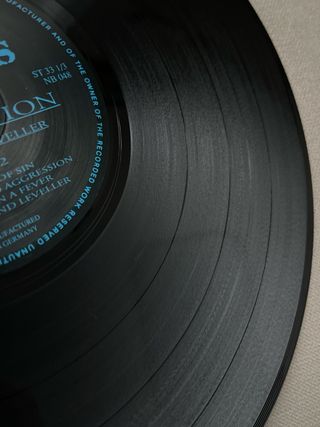 Vinilo de Benediction “The Grand Leveller”