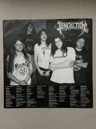 Vinilo de Benediction “The Grand Leveller”