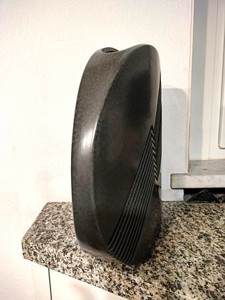 Vaso ceramica vintage stile Yantra Sottsass