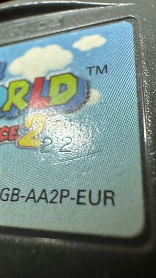 Super Mario Advance 2 ORIGINAL GameBoy Advance