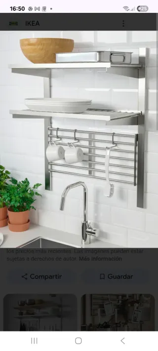 Estantería Cocina Kungsfors IKEA