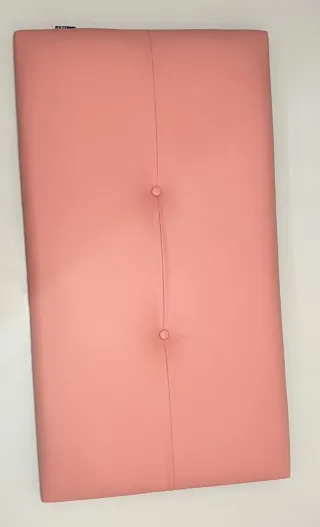 Cabecero Cama Infantil Rosa bebé polipiel