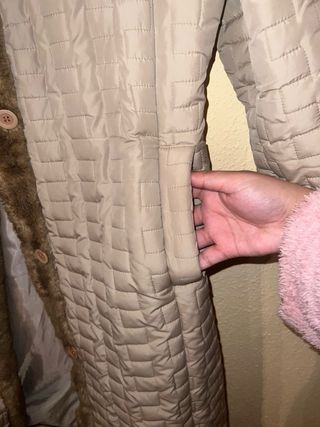 Abrigo largo invierno mujer