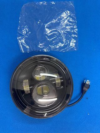 Faro LED 7 Pulgadas Negro NUEVO