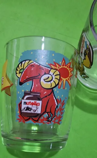 Set 4 Bicchieri Nutella