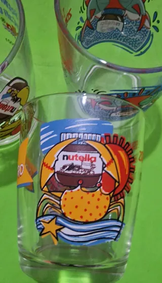 Set 4 Bicchieri Nutella