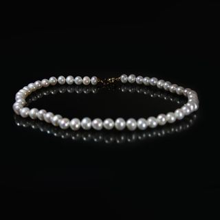 Collar Perlas Cultivadas Cierre Oro