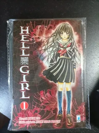 Manga "Hell Girl" vol. 1-9 serie completa