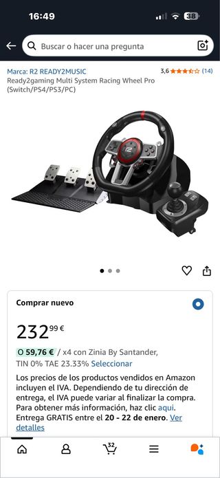 Volante FR-TEC Suzuka Elite 3 + Pedali + Cambio