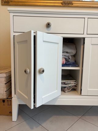 Credenza Buffet Ikea Bianco Legno