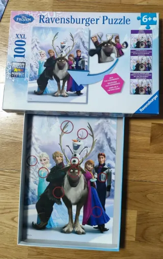 Puzzle Ravensburger Frozen XXL 100 Piezas