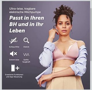 DOBLE Elvie Pump Sacaleches Eléctrico Portátil