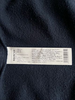 Sudadera Negra New York Brownie