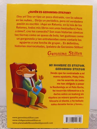 Pack de 2 libros de Geronimo Stilton