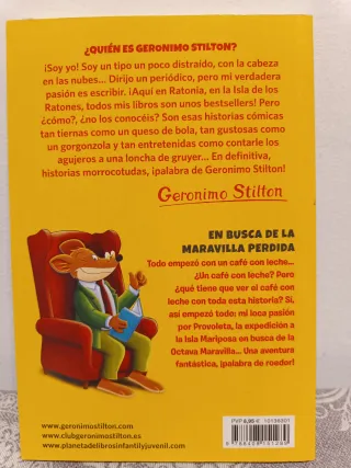 Pack de 2 libros de Geronimo Stilton