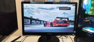 Monitor Philips 18,5 Negro pc ordenador