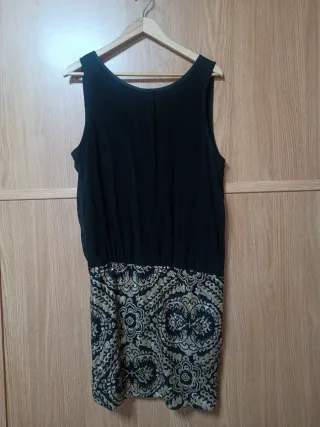 Vestido negro corto Pimkie talla 40