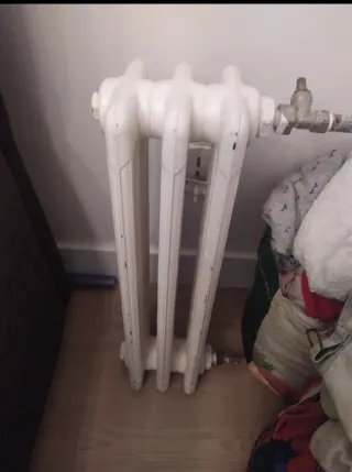 Radiador de hierro forjado pequeño