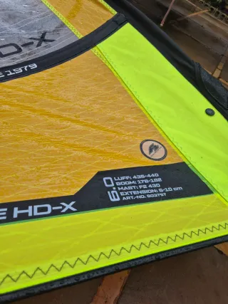 Vela windsurf F2 6.0m casi sin usar